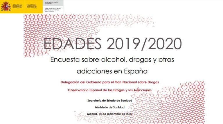 EDADES 2019-2020. Encuesta sobre Alcohol y Drogas en España