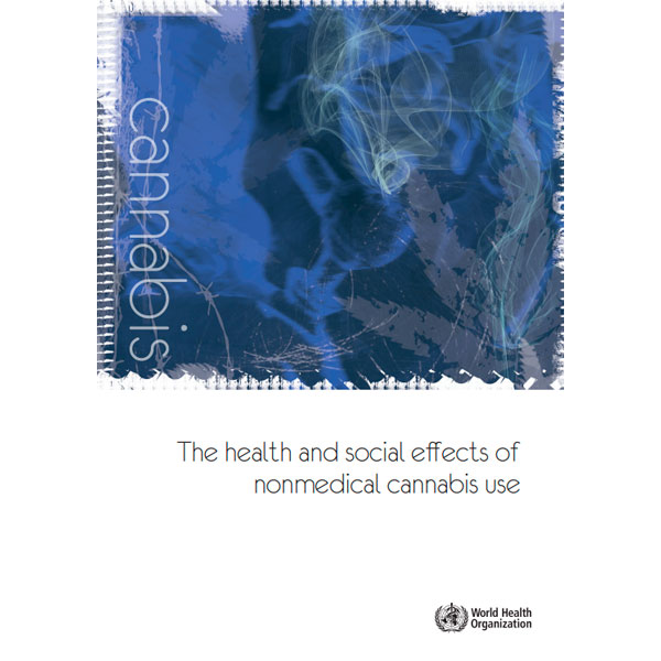 INFORME OMS: Los efectos sociales y de salud del consumo de cannabis no médico (en inglés)