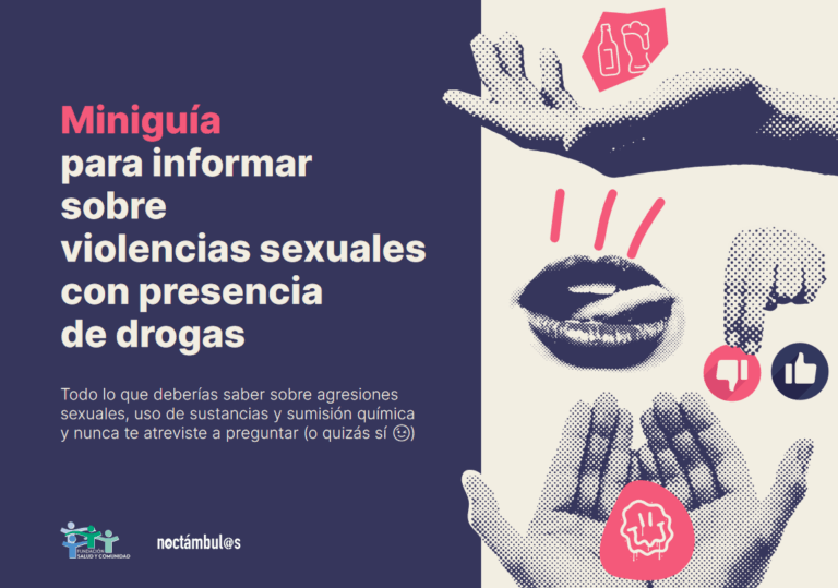 Miniguía para informar sobre violencias sexuales con presencia de drogas