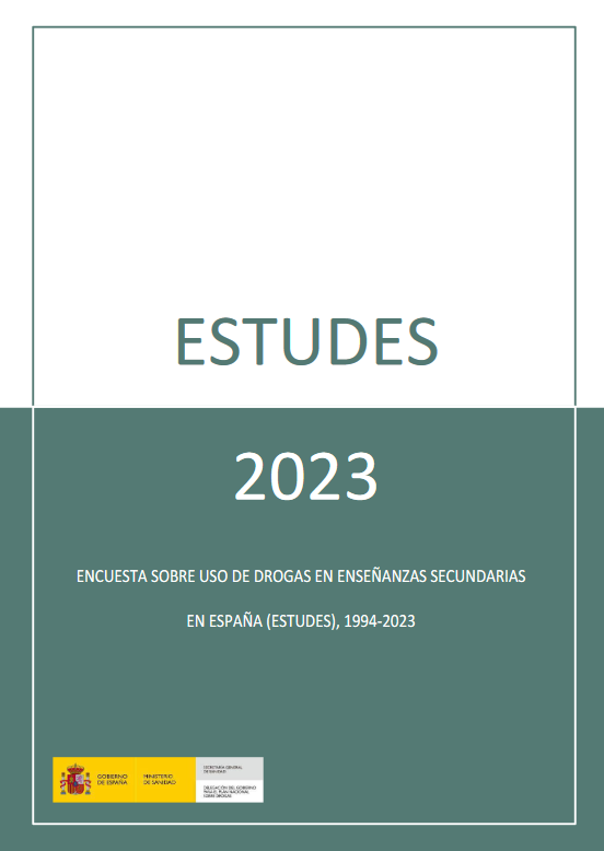 La Encuesta sobre uso de drogas en Enseñanzas Secundarias en España, ESTUDES 2023