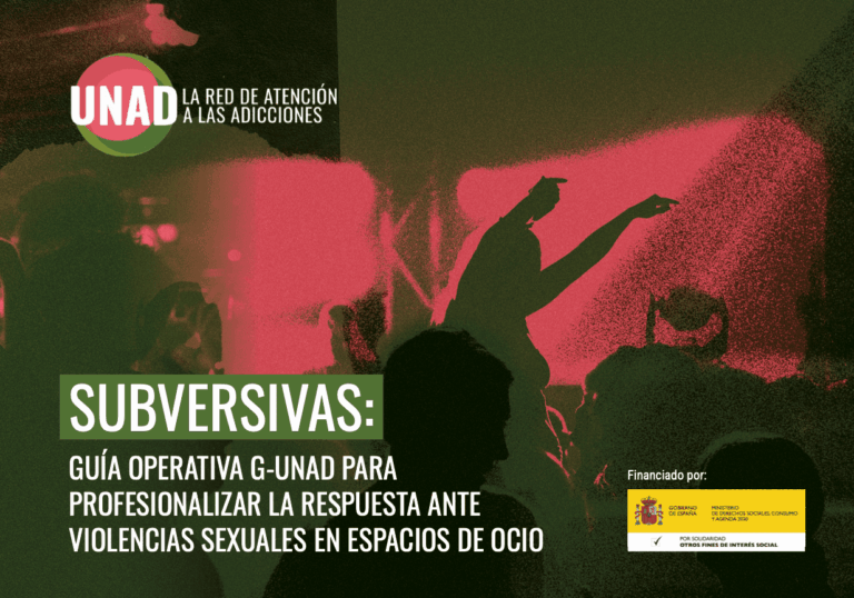 Guía operativa G-UNAD para la respuesta de violencias sexuales en espacios de ocio